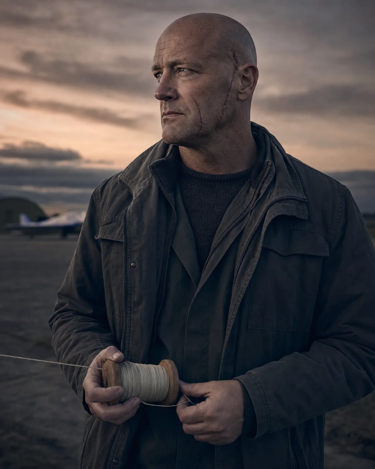 Retrato conceptual de COMANDANTE HAWK.